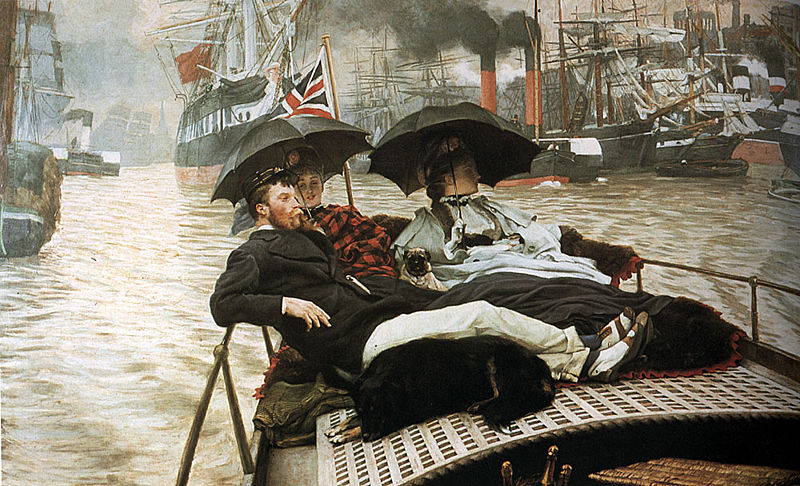 James Jacques Joseph Tissot The Thames